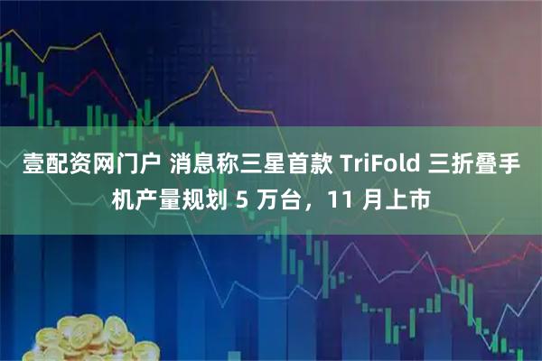 壹配资网门户 消息称三星首款 TriFold 三折叠手机产量规划 5 万台，11 月上市